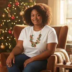 CHRISTMAS Colorful Beaded Necklace